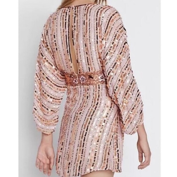 Free People Celeste Sequin Dress / Free People Dress - Picture 3 of 16